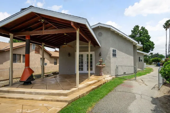 Patio of Front House