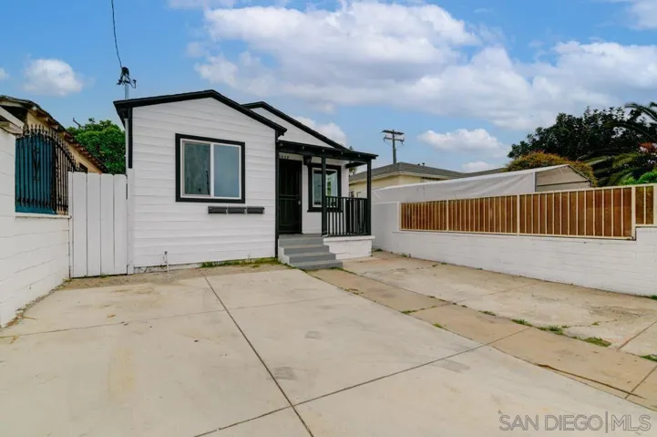 Exterior front of 2 Bedroom unit