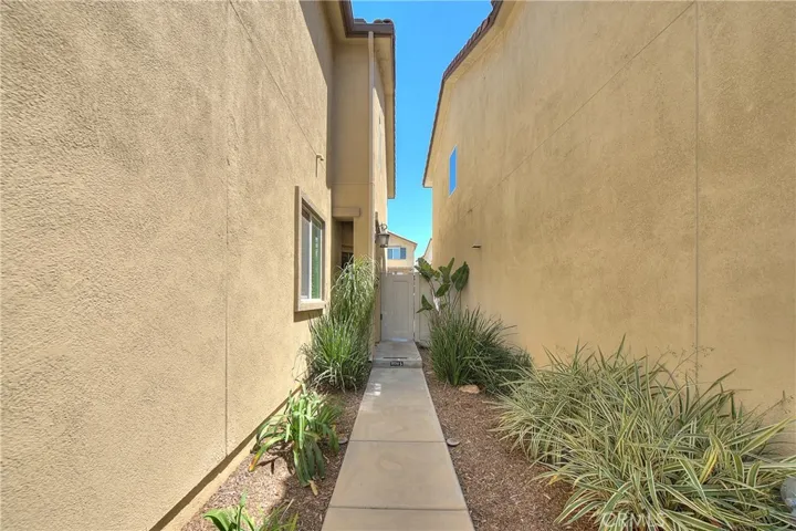 Privacy between homes.