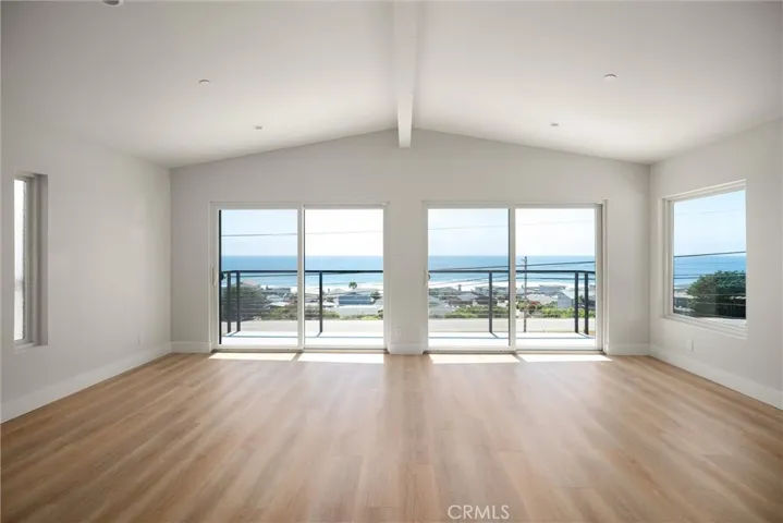 Living area - looking out to the ocean