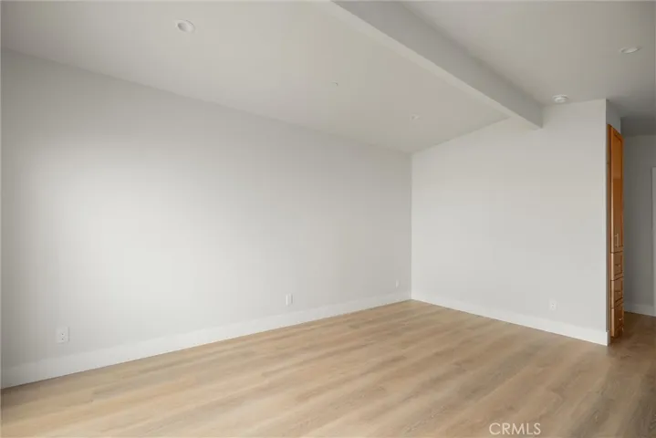 Spacious lower guest bedroom