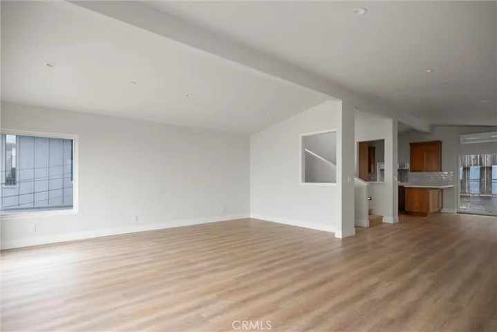 View of living & dining towards the kitchen