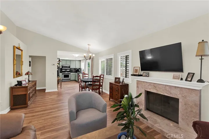 Living Room - LVT Flooring