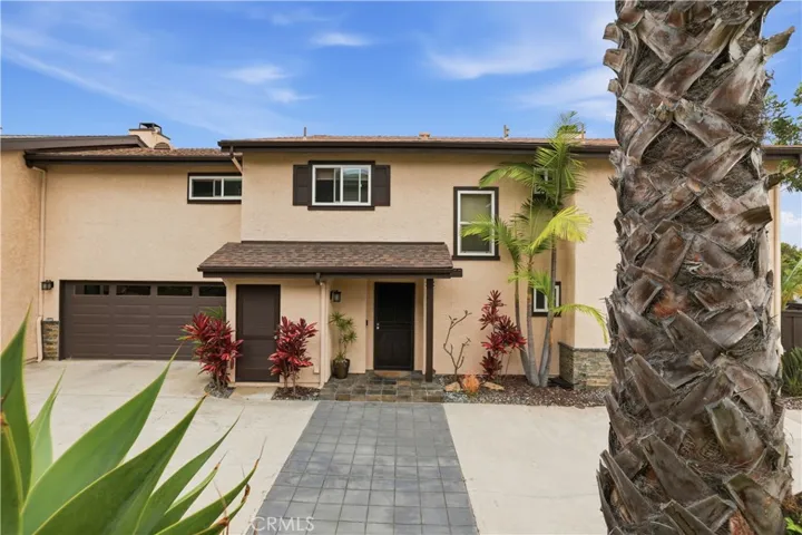Two car garage with direct access to the interior.