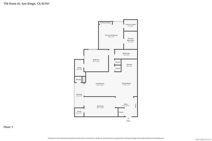 750 State 202, San Diego, California 92101