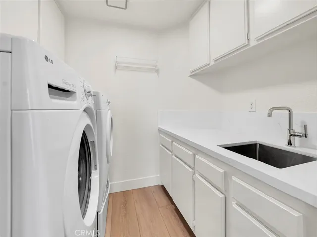 Laundry is conveniently located on the main floor