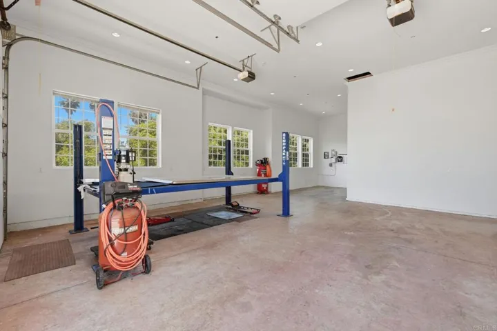 Detached coach garage