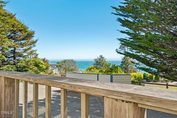 downstairs deck view