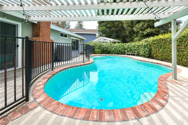 Enjoy Summertime fun in the shimmering pool
