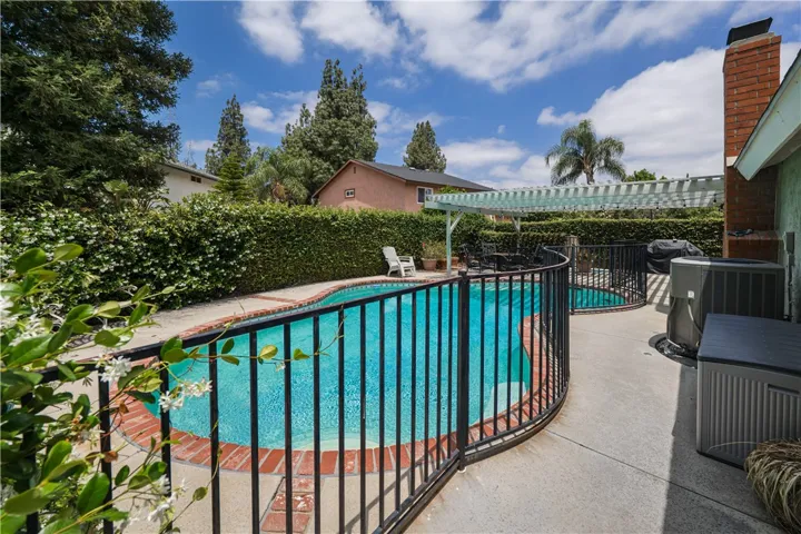 Don't miss the special parklike corner- walk past the pool area...