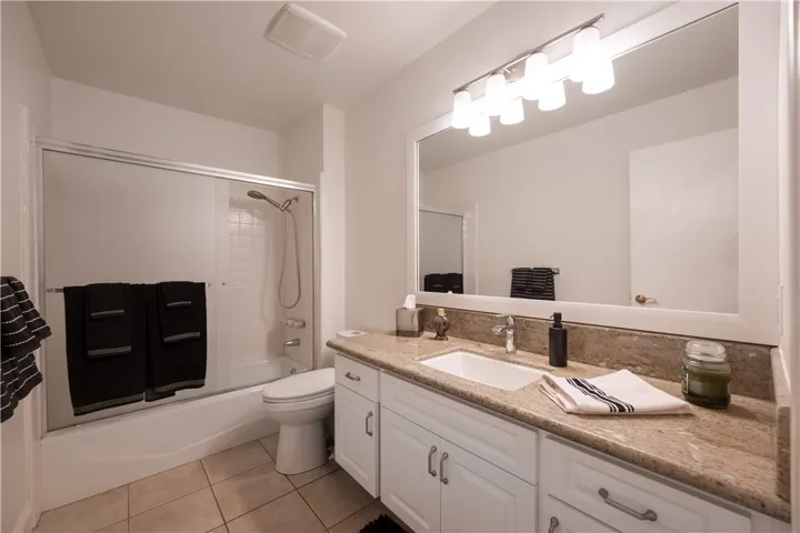 The convenient Full Bath is right off the hallway.