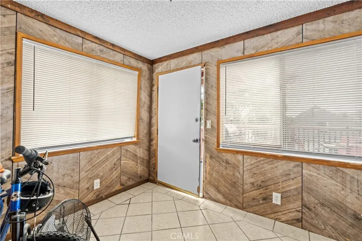 Upstairs unit entry