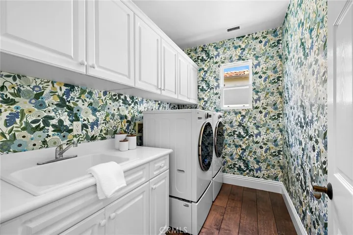 Upstairs Laundry Room