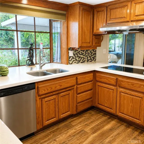 quartz kitchen
