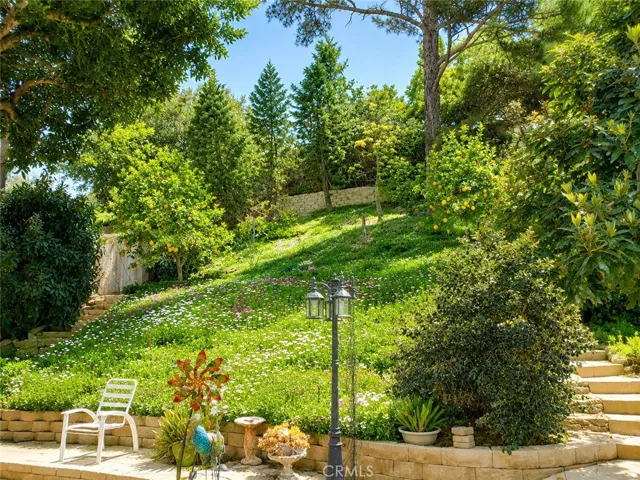 private yard