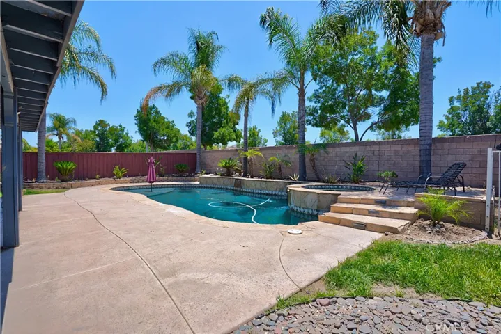 Beautiful spacious backyard