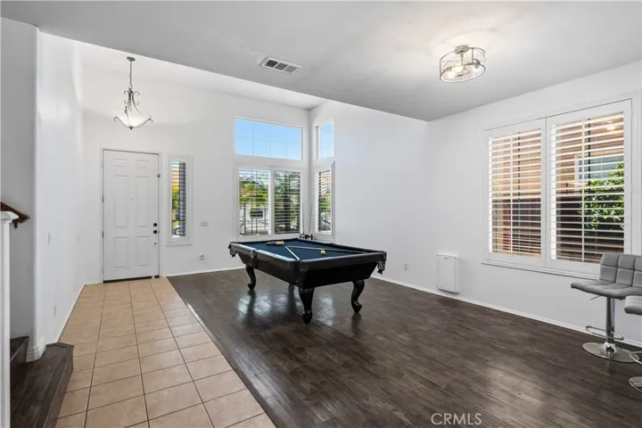 Living room upon entry