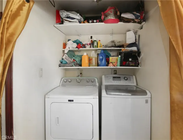 Laundry area