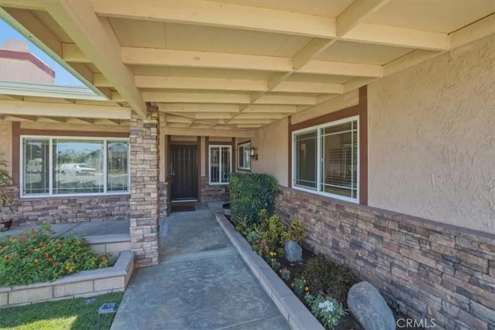Front Walkway, Patio and Entry