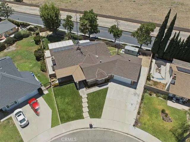 Aerial Front Property View
