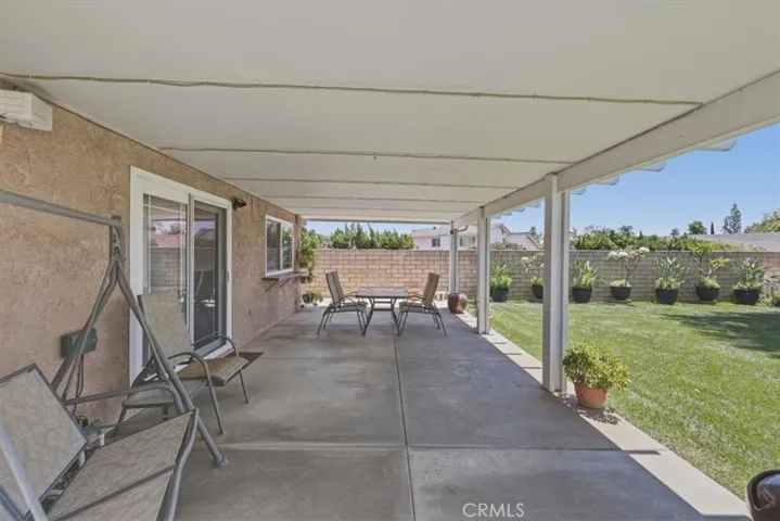 Rear Patio