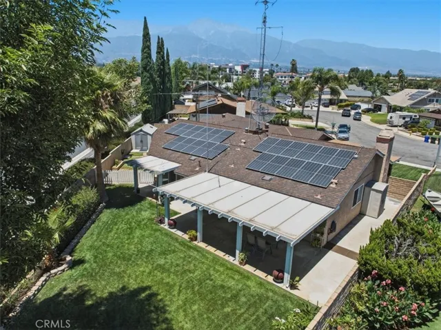 Aerial Back View