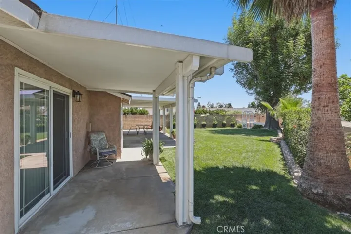 Rear Patio