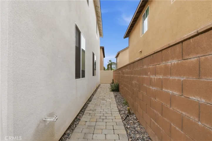 Side access to rear yard