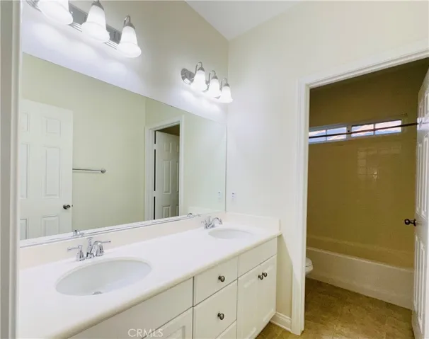 Up level hall bathroom