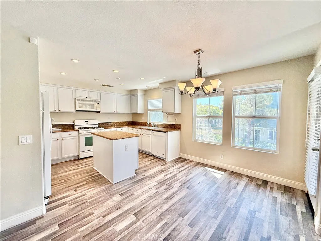 Dining and kitchen