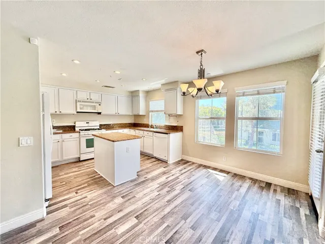 Dining and kitchen