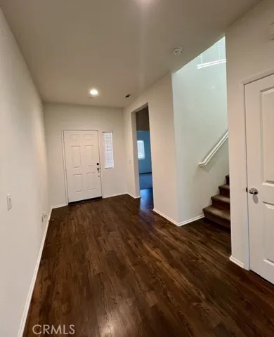 Entry Way View With Stair Access