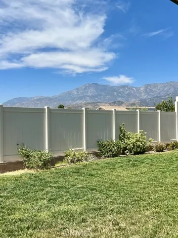 Mountain View Back Yard