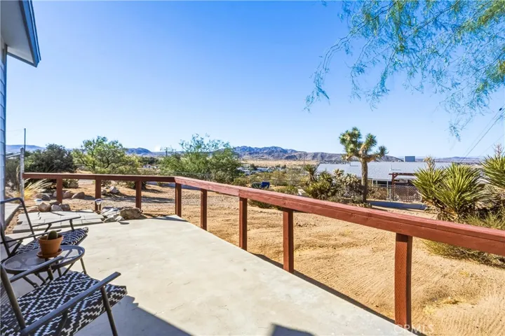 Open front patio