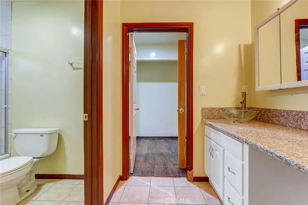 Bathroom in back house