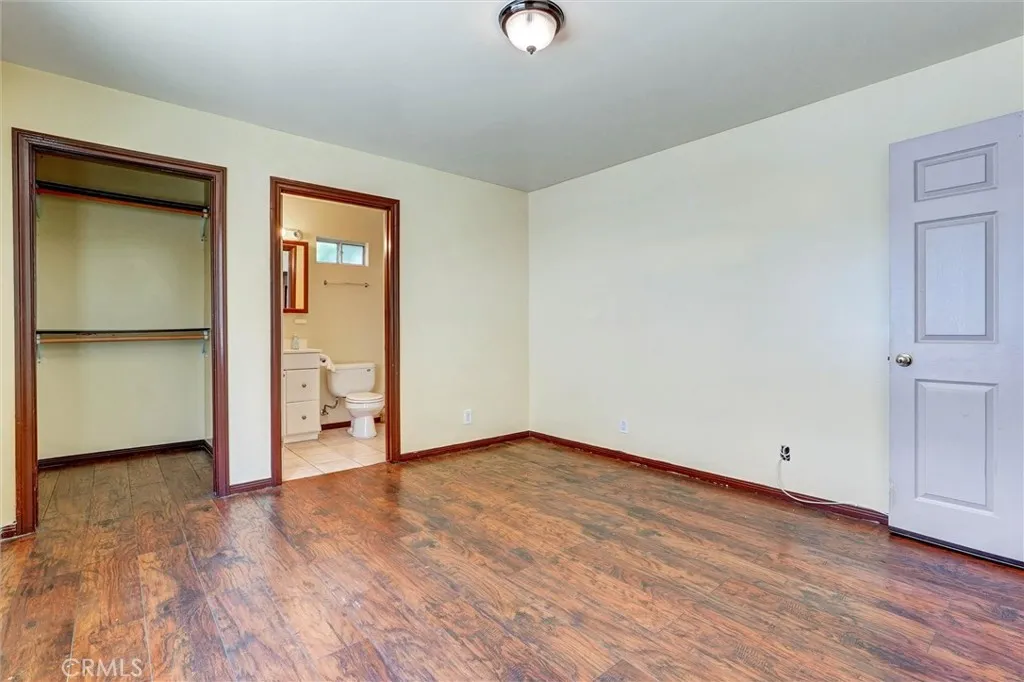 Bedroom and Bathroom