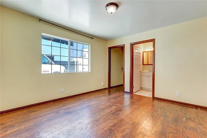 Bedroom and Bathroom