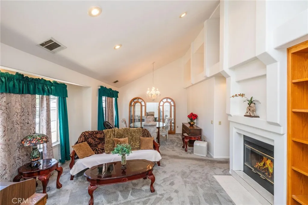 Living Room and Dining Room