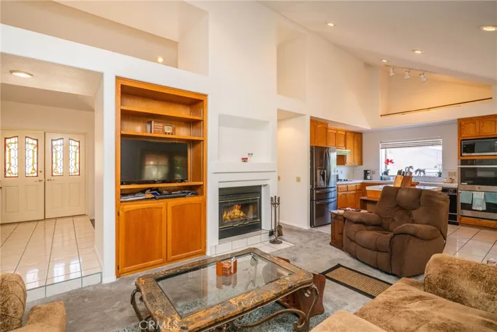 Family Room with Fireplace