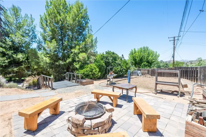 Backyard Garden area