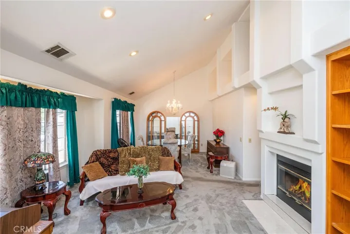 Living Room and Dining Room
