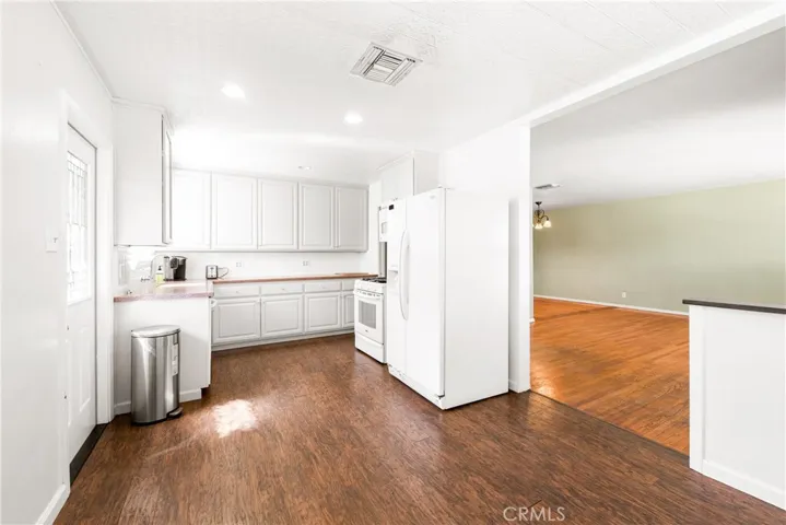 Kitchen looking towards living room