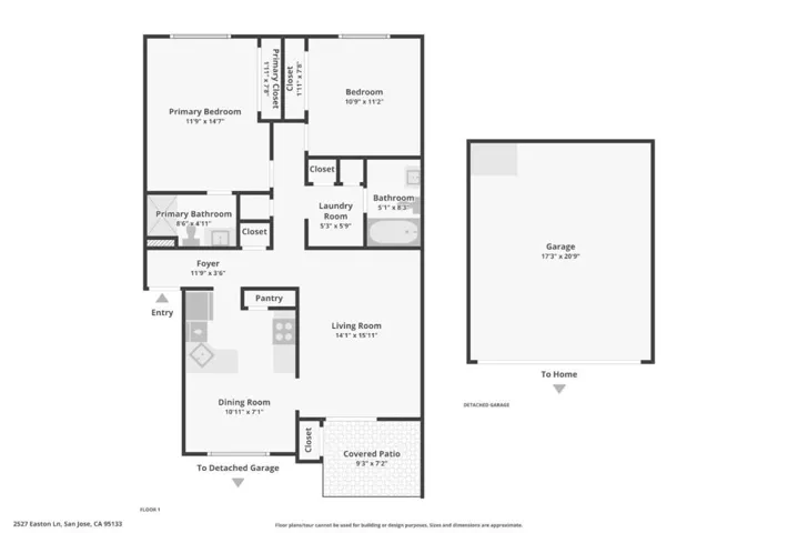 2527 Easton Lane 7, San Jose, California 95133