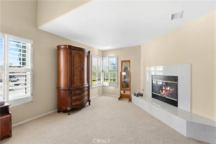 FIREPLACE IN PRIMARY BEDROOM