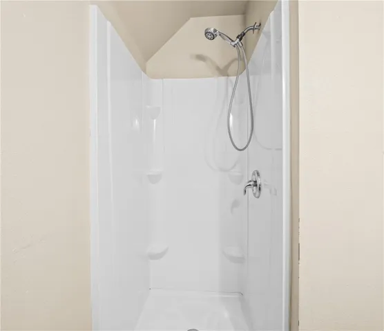 Bathroom #1 – Walk-in shower for added convenience.