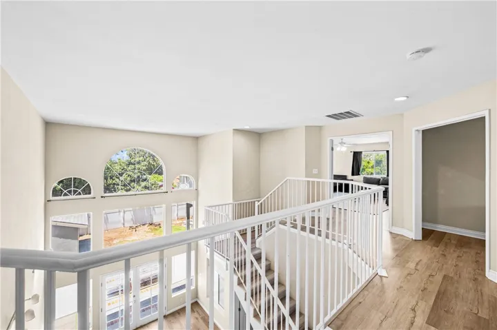 Loft space perfect for homework, reading, or group projects.
