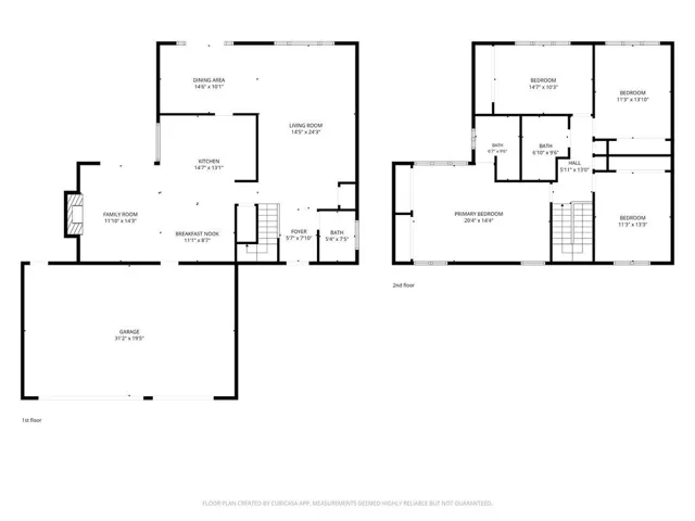 Floor Plan (not to scale)