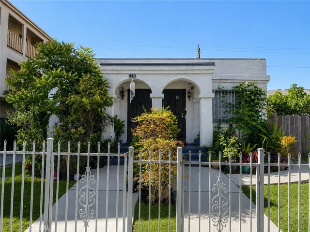 exterior. front