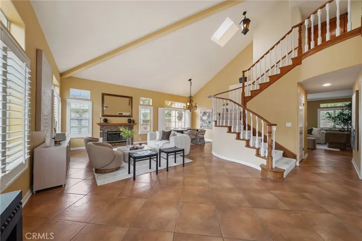 Staircase/Living Rom