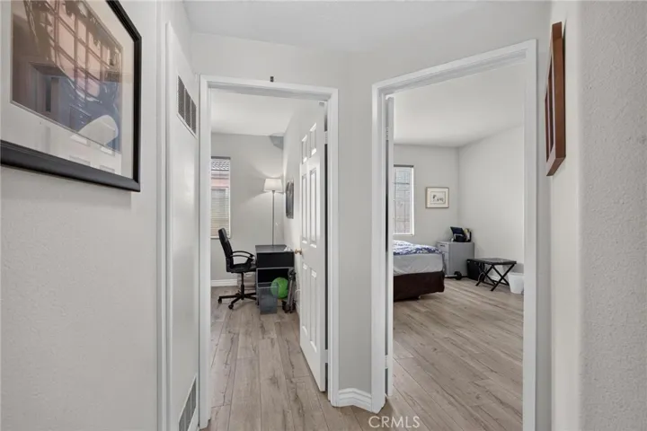 Two bedrooms, side-by-side.